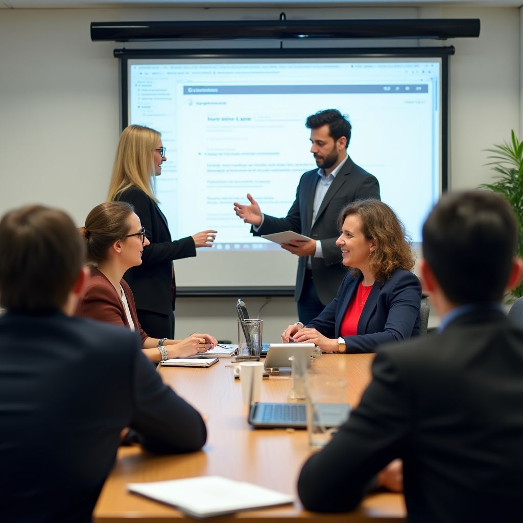 Programa de bienestar laboral en empresa tecnológica